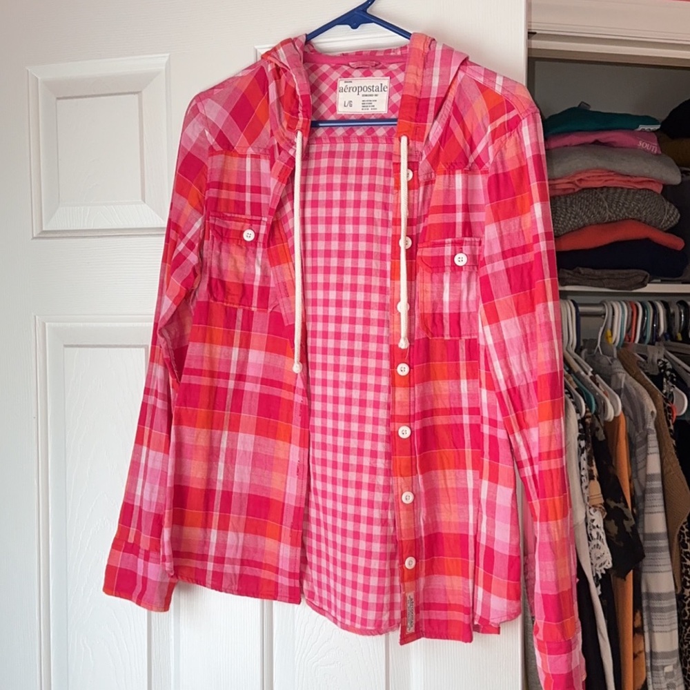 Flannel w/ Hoodie